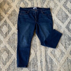 LOFT Blue Skinny Jeans Classic Style